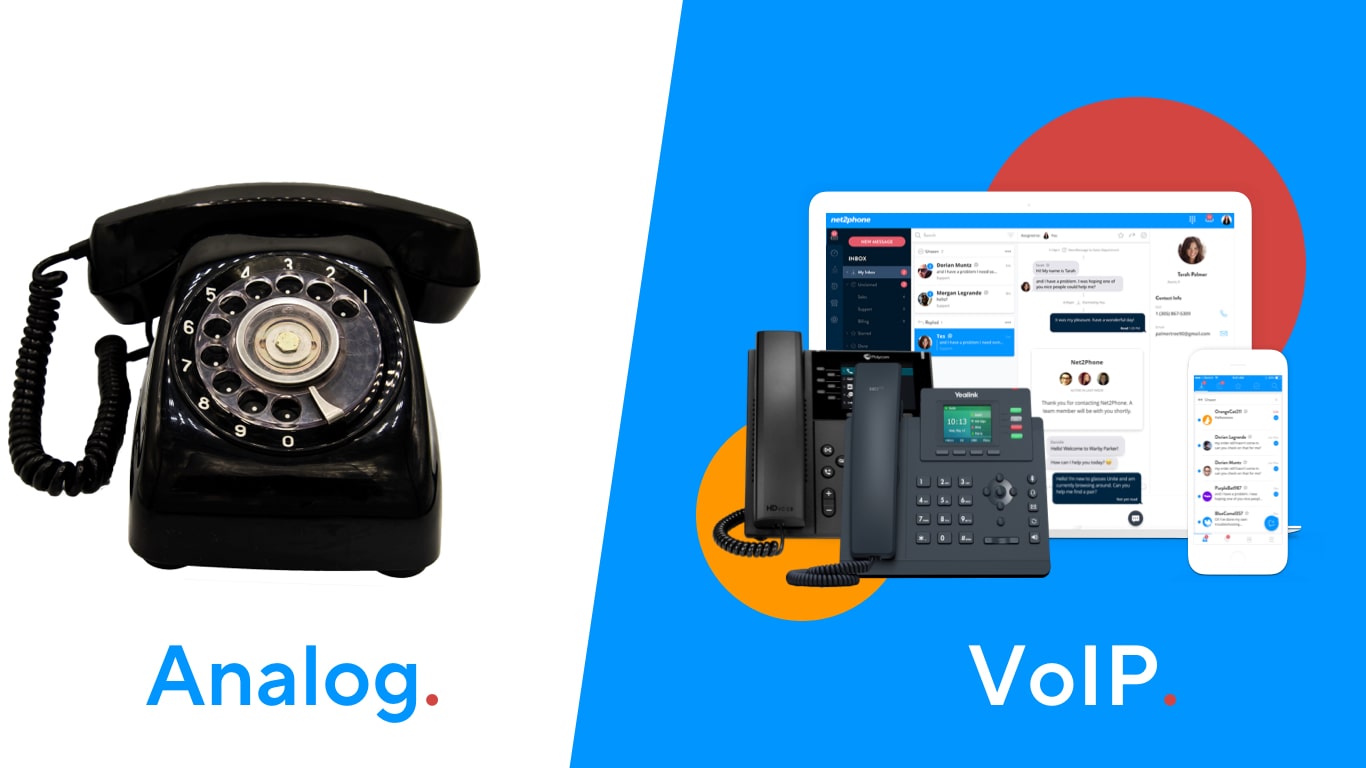 VoIP Vs Analog Phone System: In-depth Comparison | Net2phone